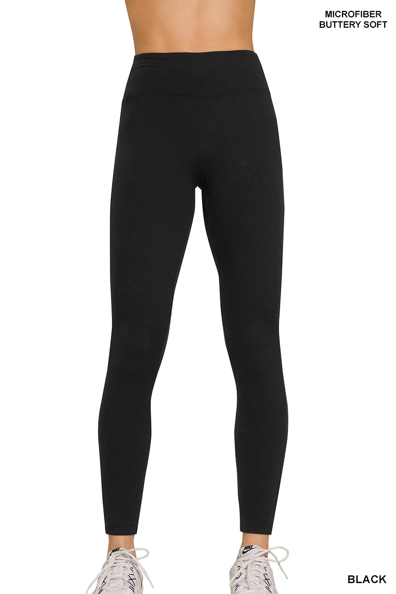 Zenana Microsoft leggings