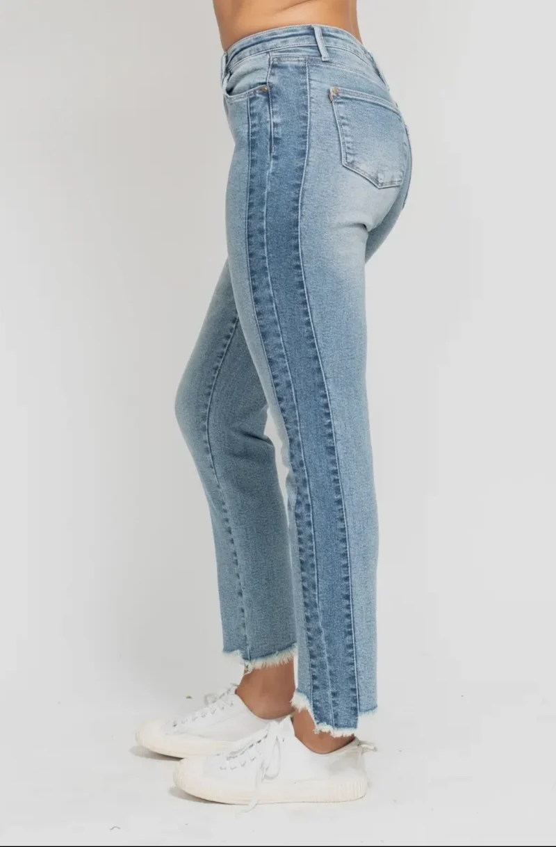 Judy Blues High Waisted wash side Panel