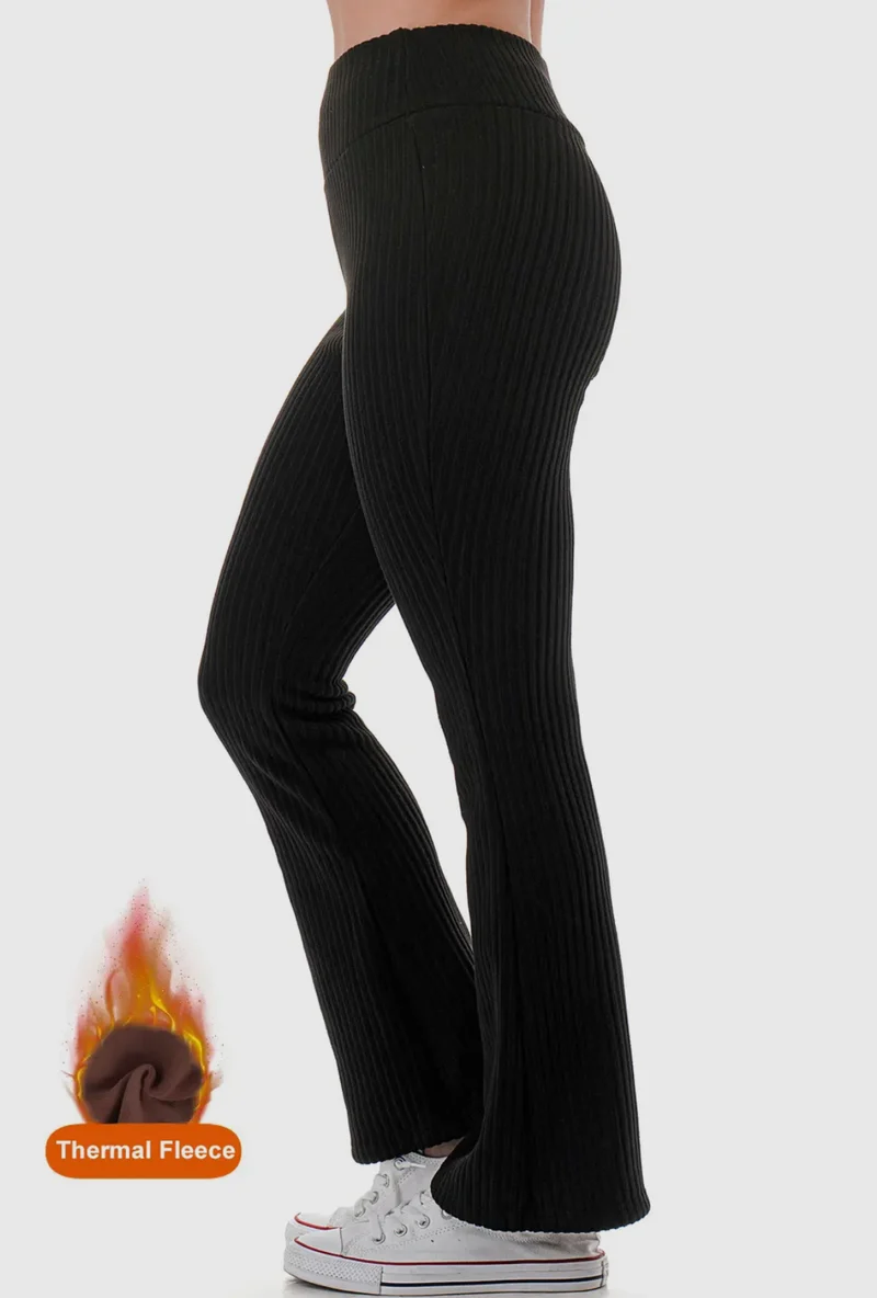 Leggings 4 by 1 ribbed warm flare and Fleece
