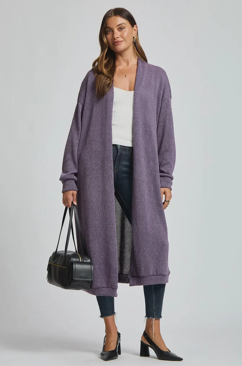 Dear Scarlett Relaxed Long Cardigan