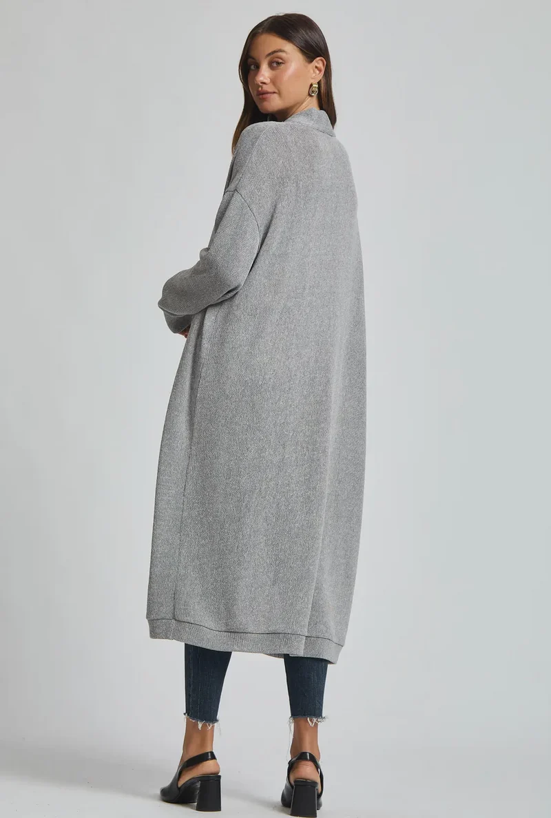 Dear Scarlett Relaxed Long Cardigan