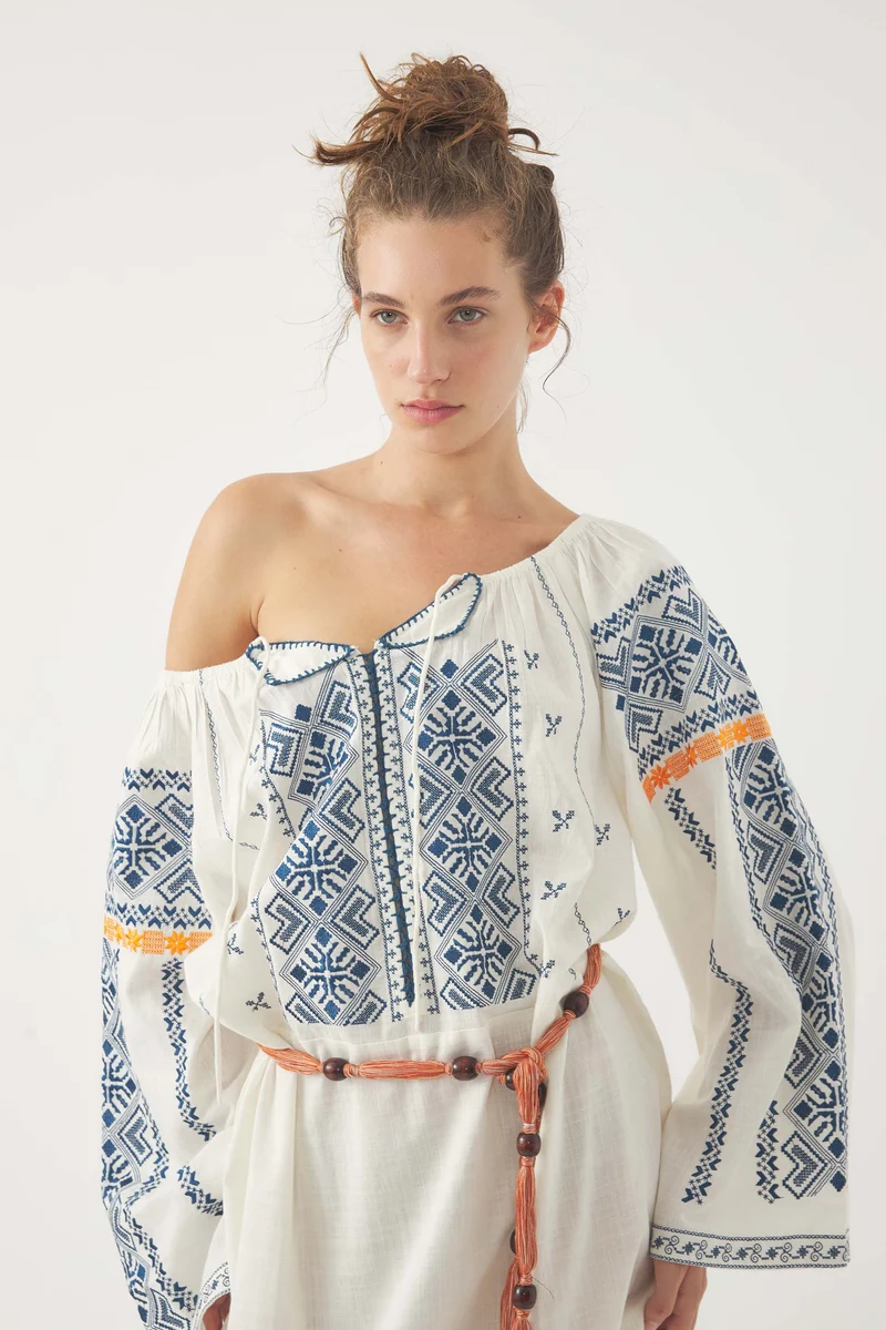 Robe brodée Edna
