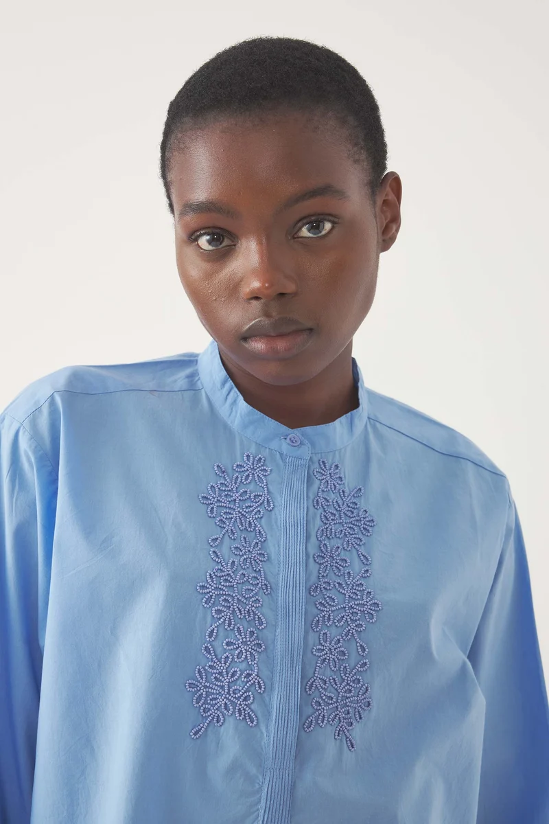 Blouse brodée Emile