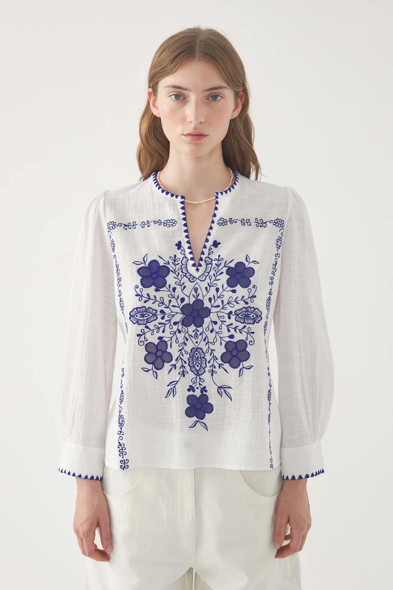 Blouse brodée Vahani