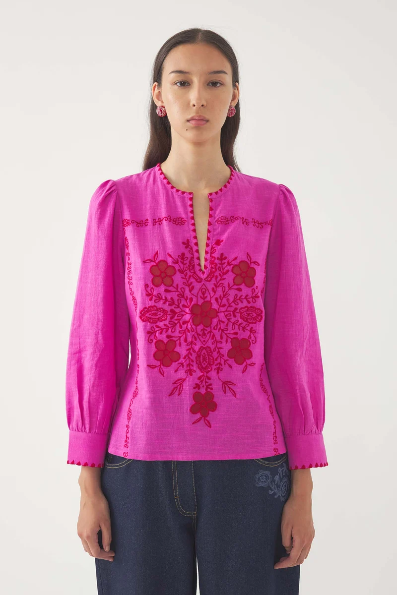 Blouse brodée Vahani