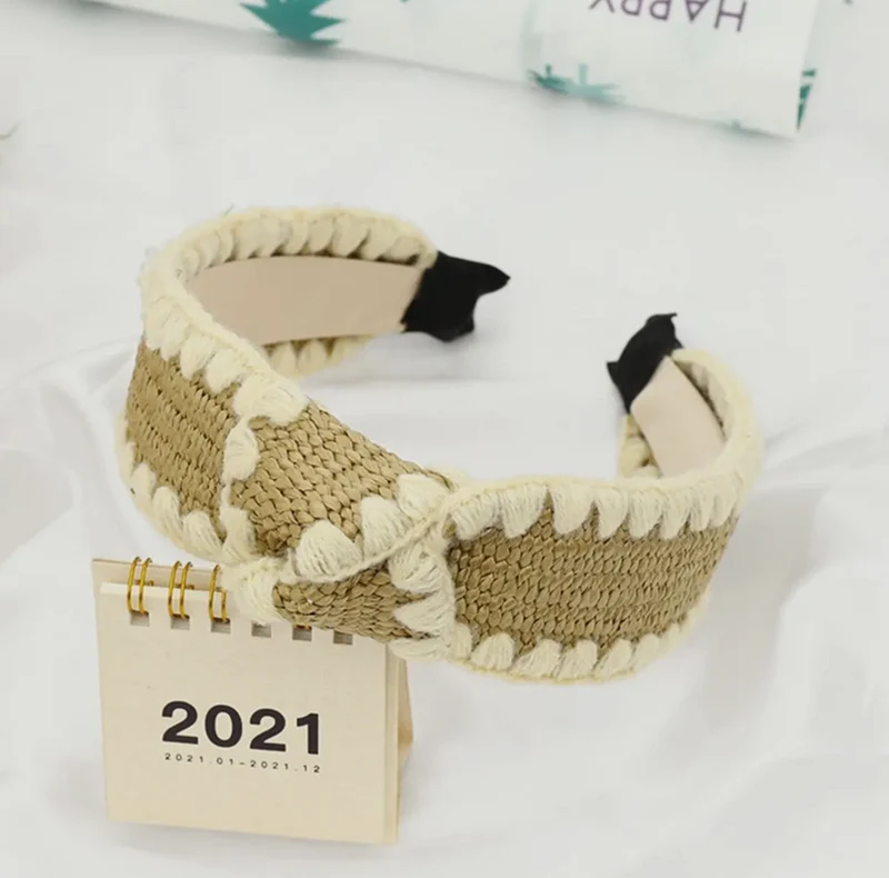 Headband Raffia Simple
