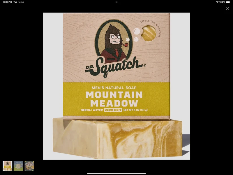 Dr. Squatch Bars of Soap