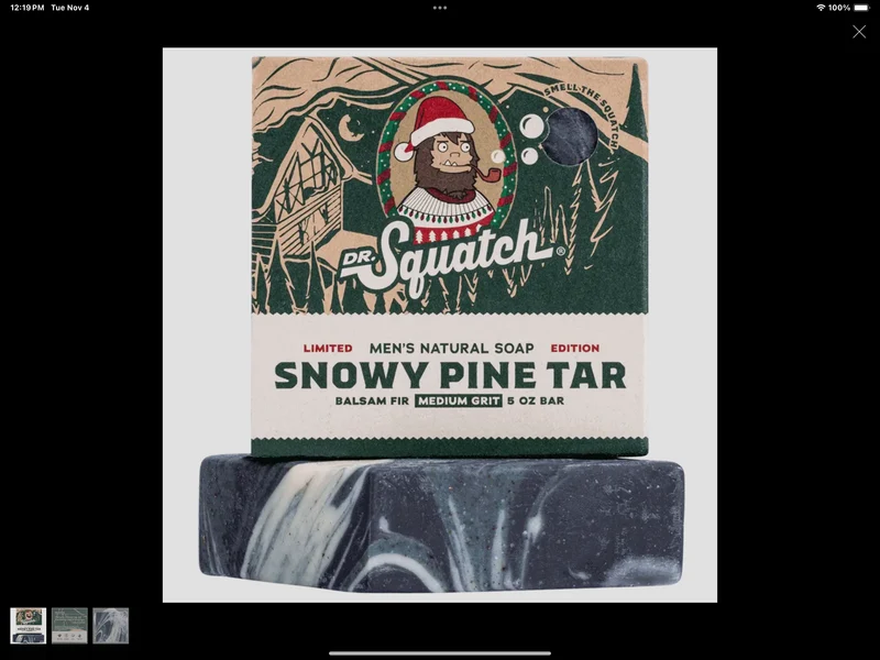 Dr. Squatch Bars of Soap