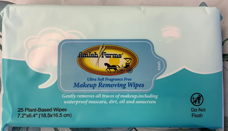 Amish Makeup Removing Wipes