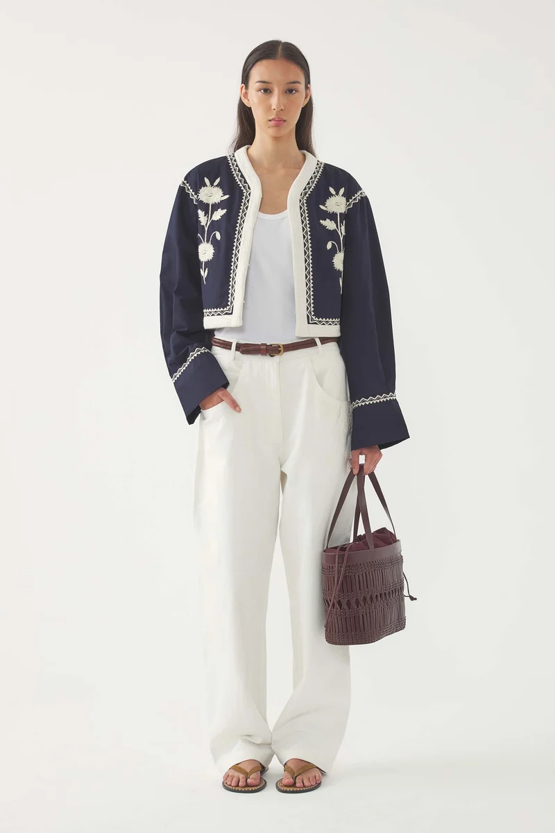 Veste brodée Winna