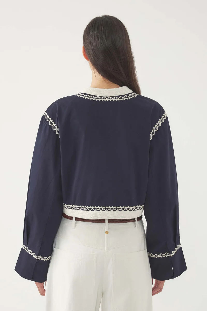 Veste brodée Winna