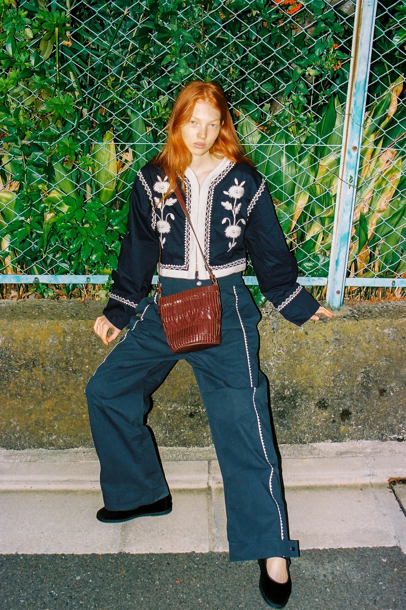 Veste brodée Winna