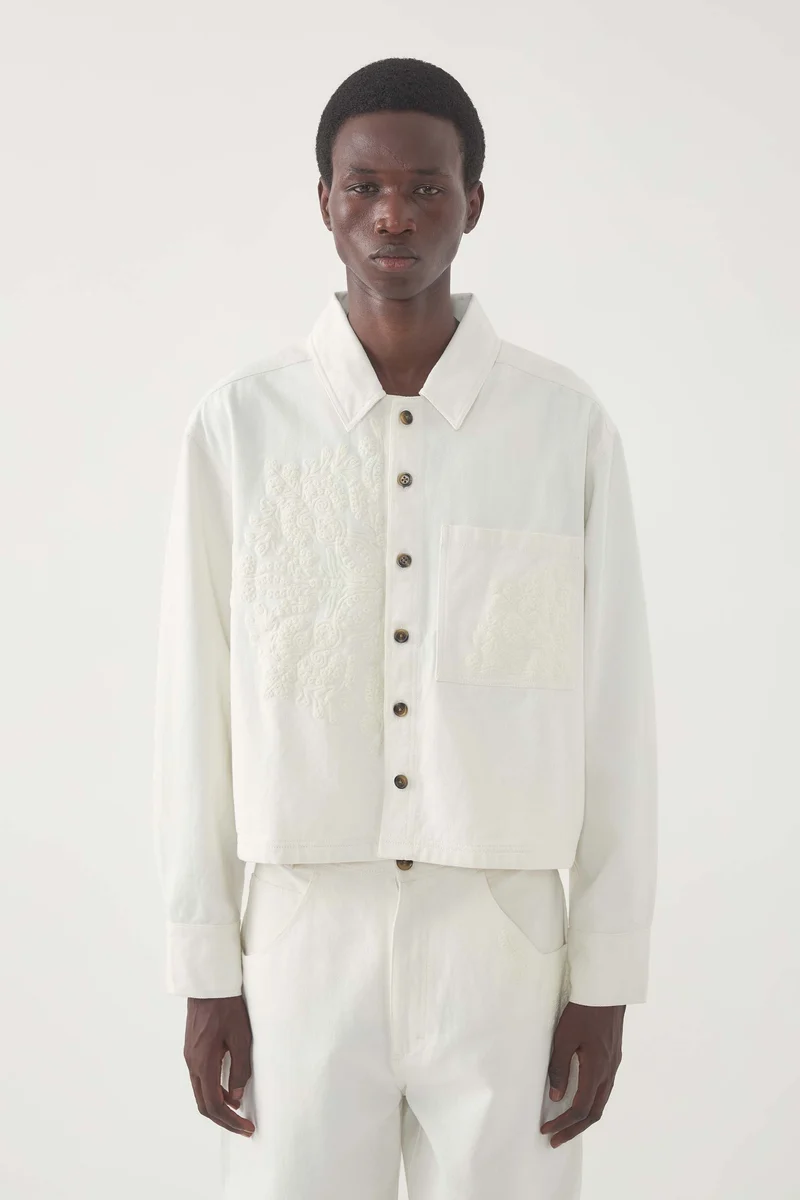 Veste brodée Adonis