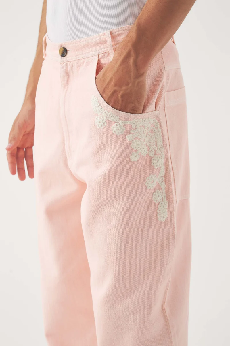 Pantalon brodé Adonis
