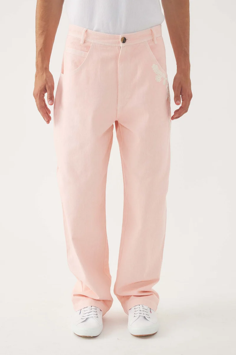 Pantalon brodé Adonis