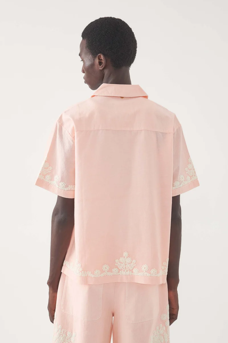 Chemise brodée Adonis