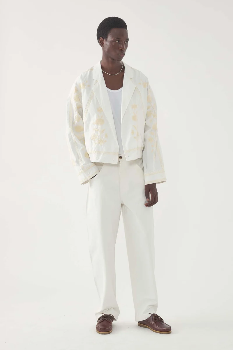 Pantalon brodé Adonis