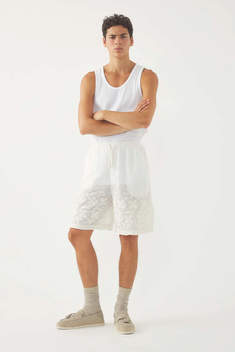 Short brodé Suzane