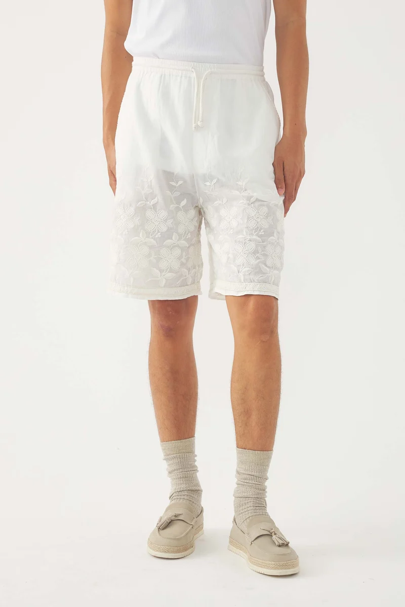 Short brodé Suzane