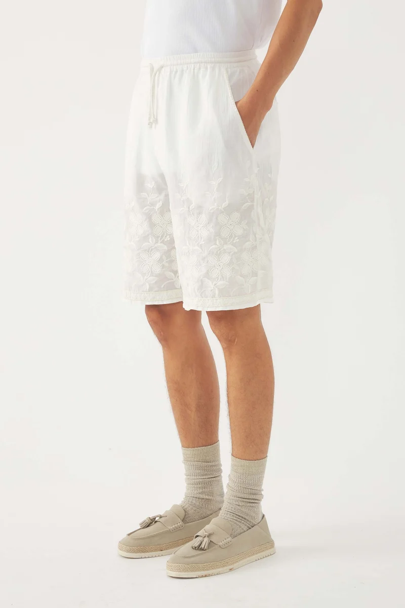 Short brodé Suzane