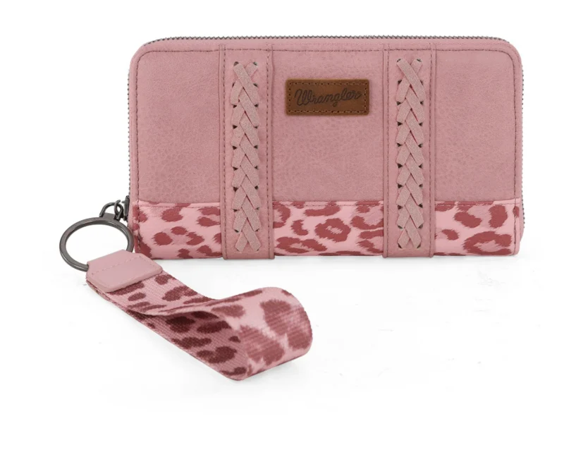 Wrangler Leopard Print Wallet