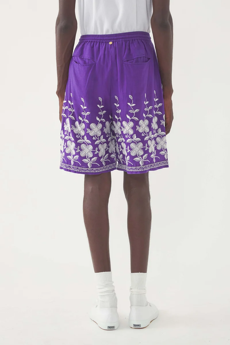 Short brodé Suzane