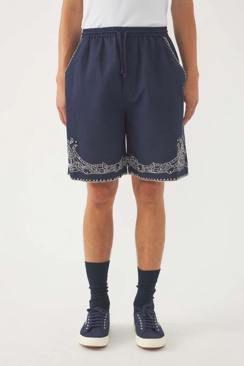 Short brodé Dylan