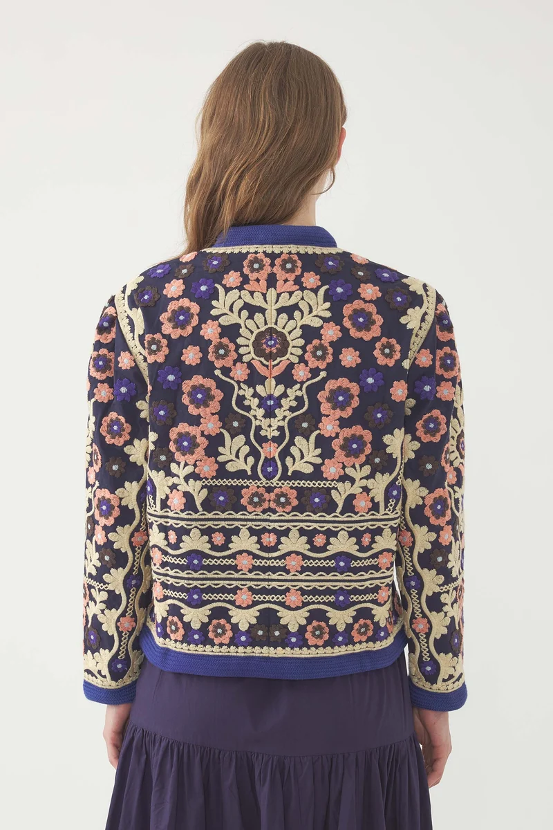 Veste brodée Ossie