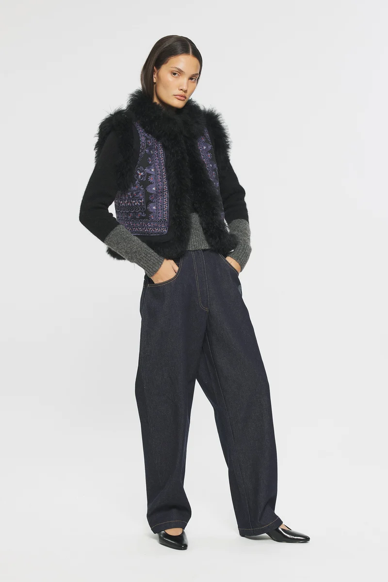 Gilet brodé Sandor