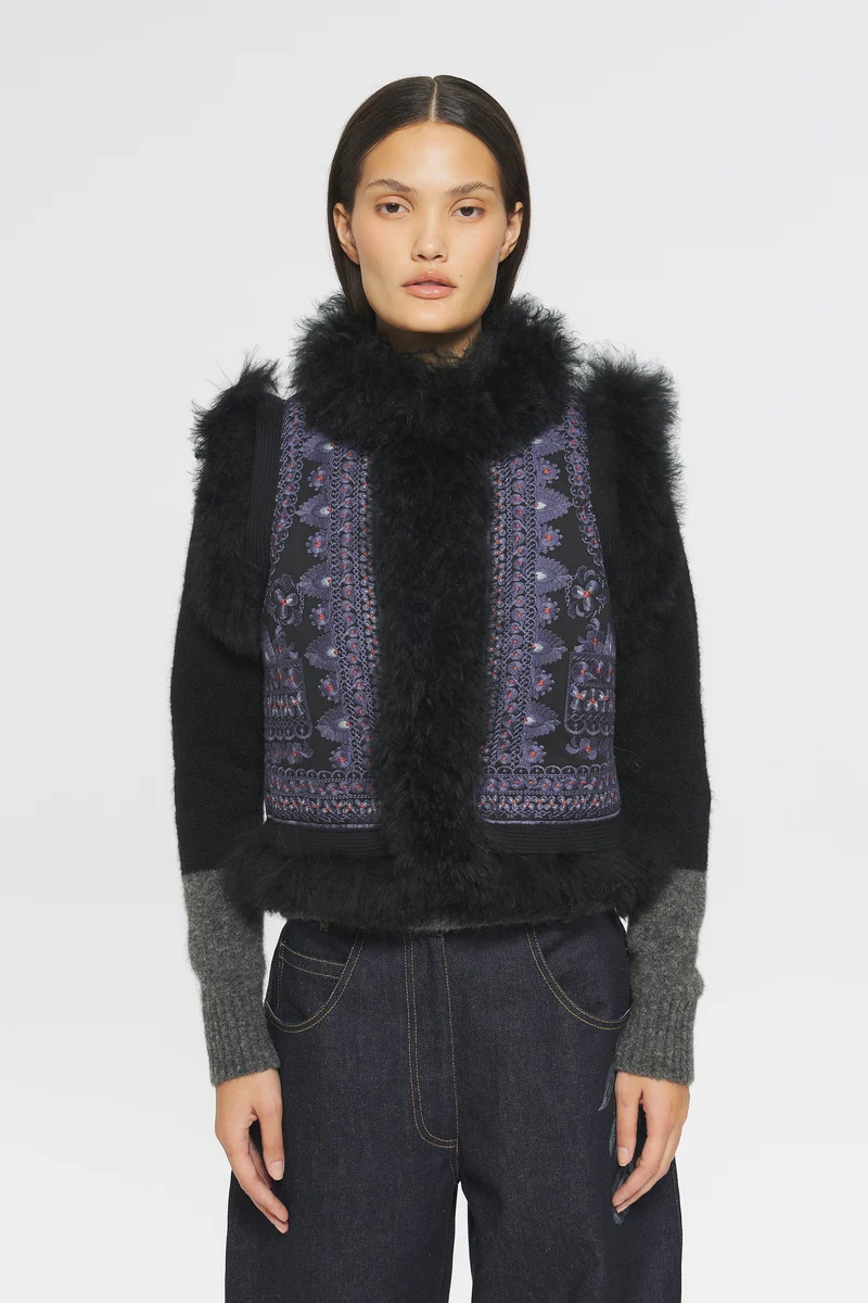 Gilet brodé Sandor