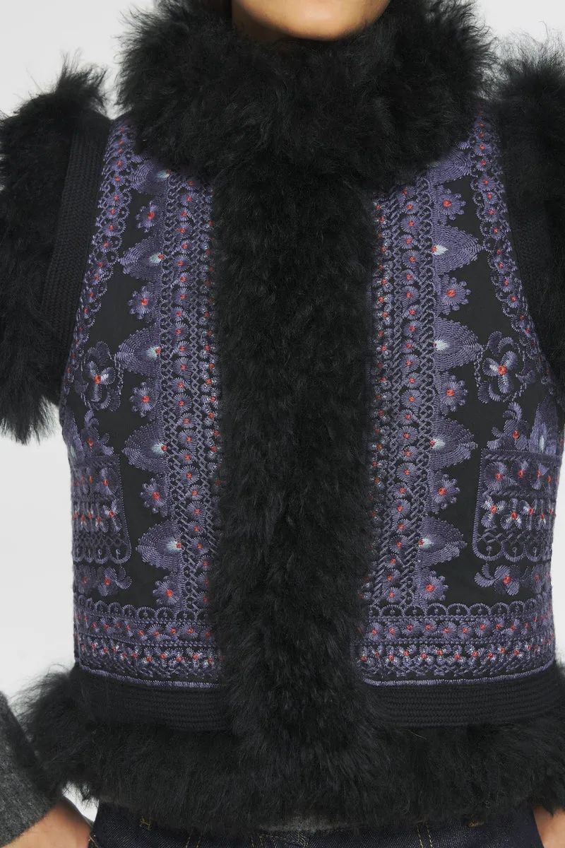 Gilet brodé Sandor