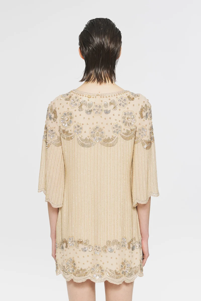 Robe courte à sequins Gadsby