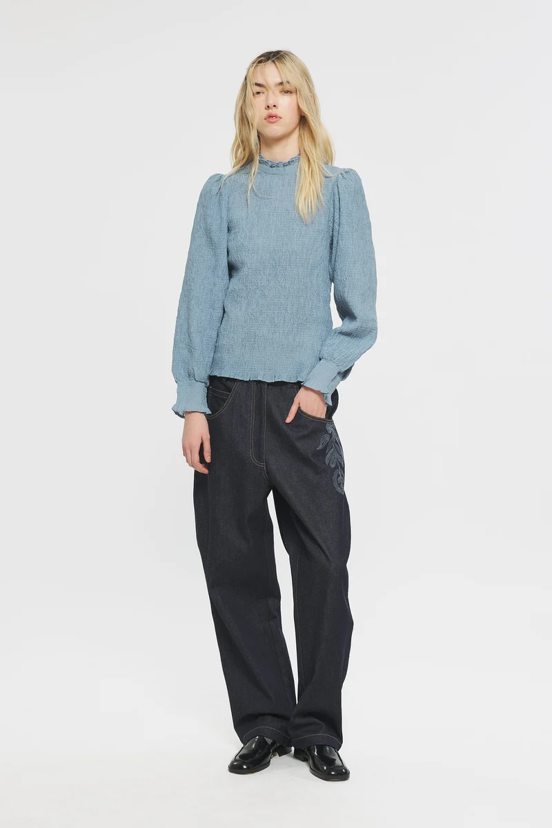 Blouse smockée Angelie