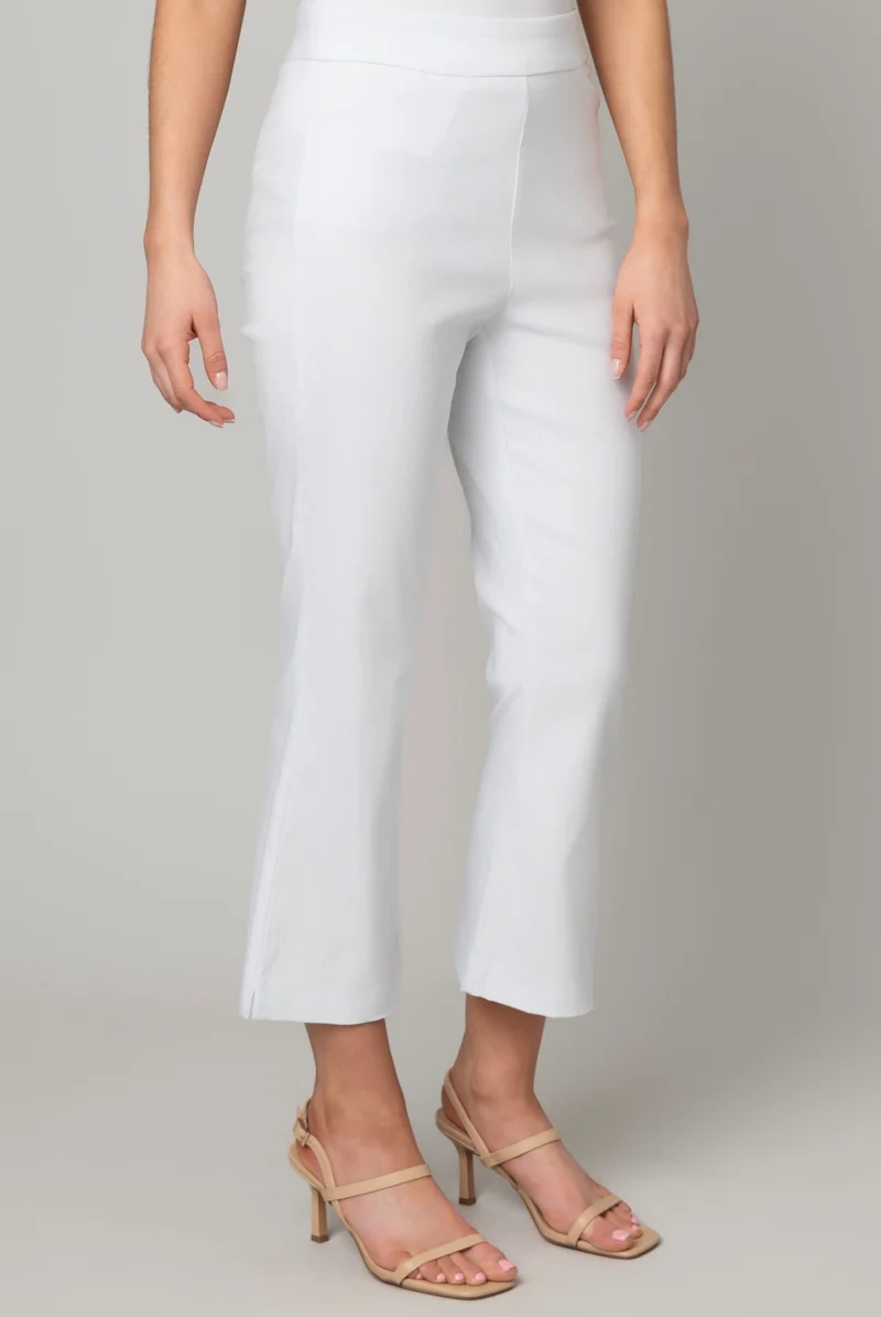 Pull On Millennium Cropped Flare Pant
