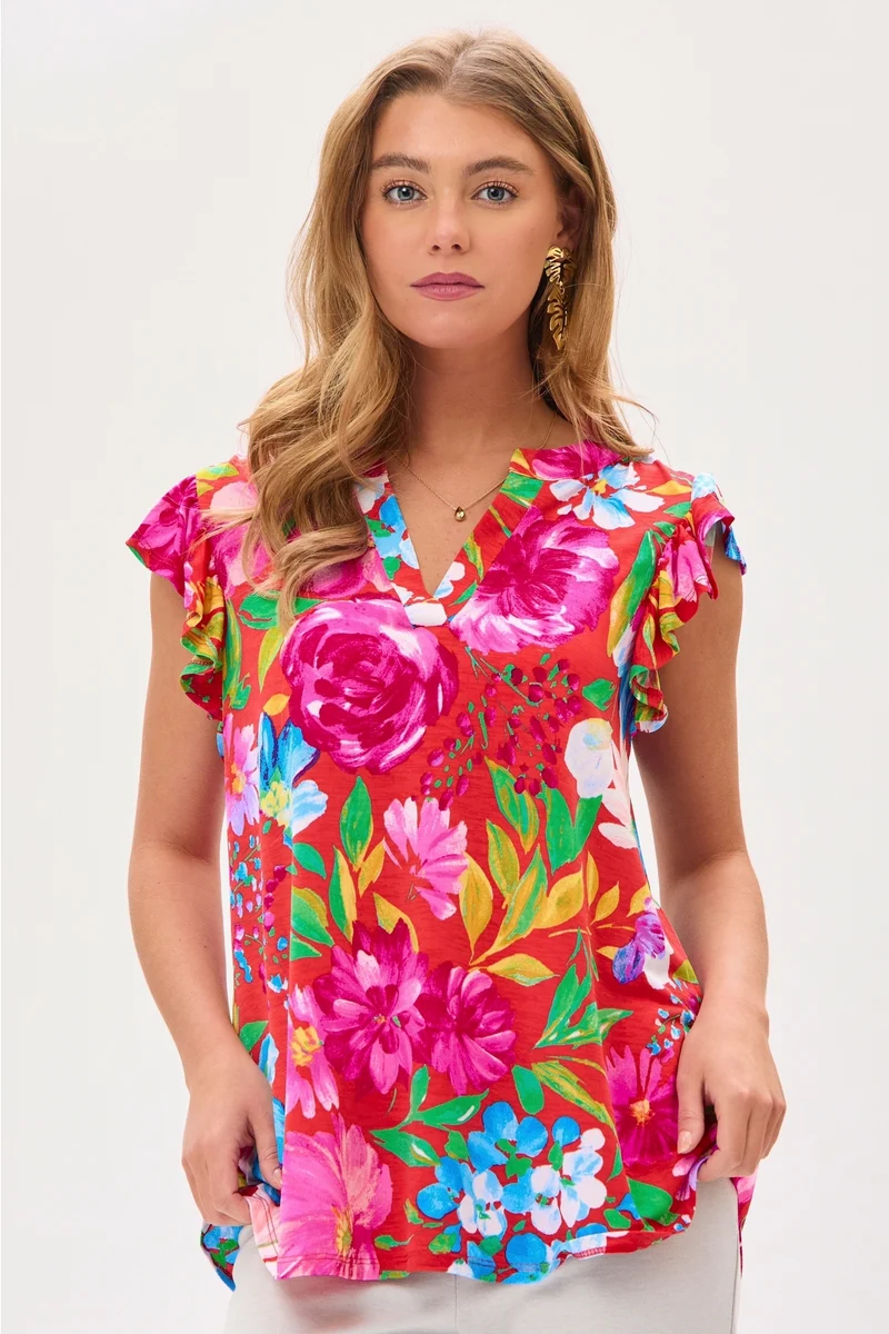 Dear Scarlett Lizzy Flutter Tank