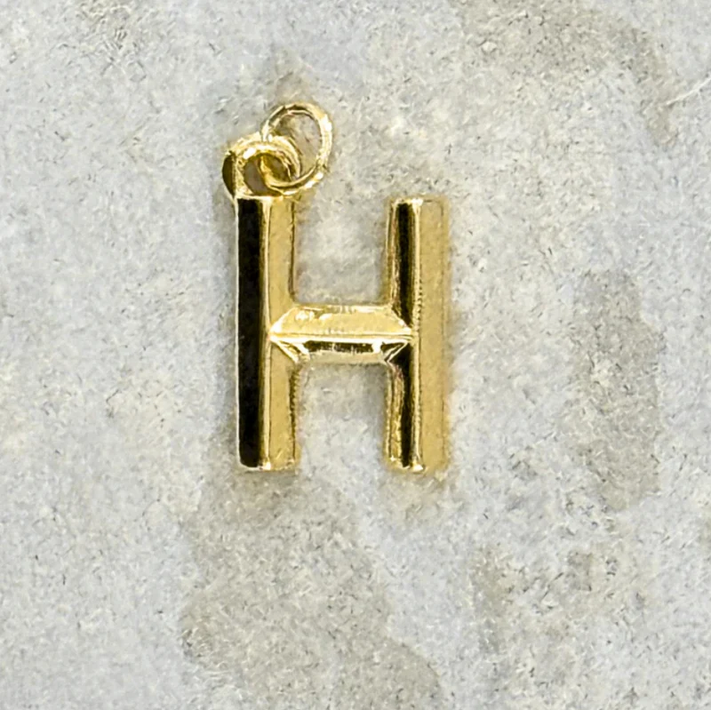My Girl in LA Gold Initial Charm