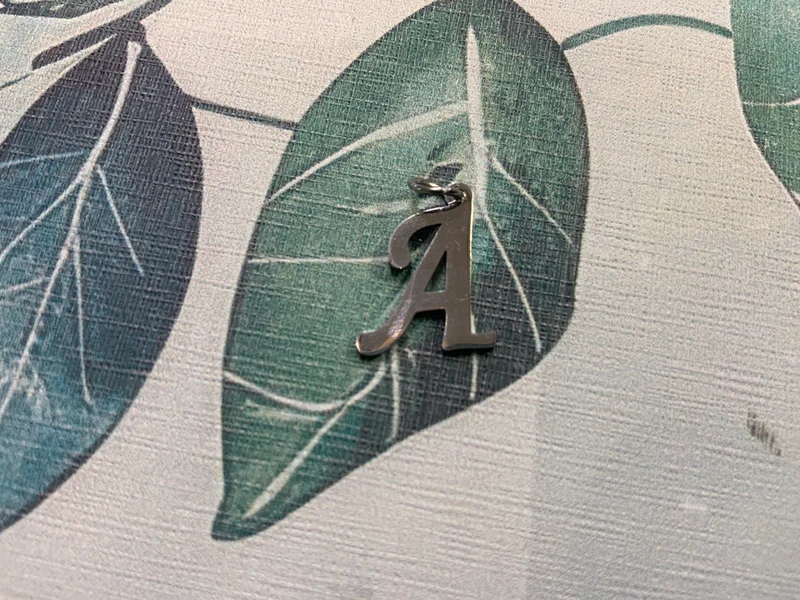 My Girl in LA Gold Initial Charm