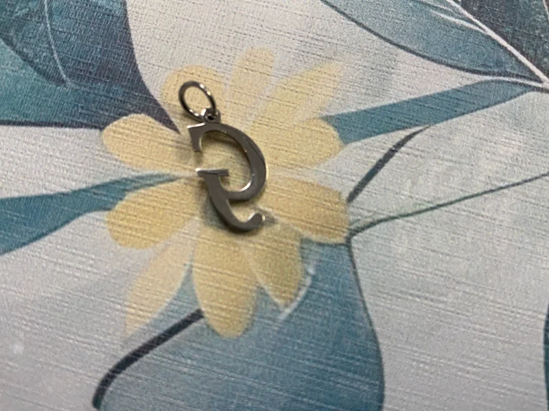 My Girl in LA Gold Initial Charm