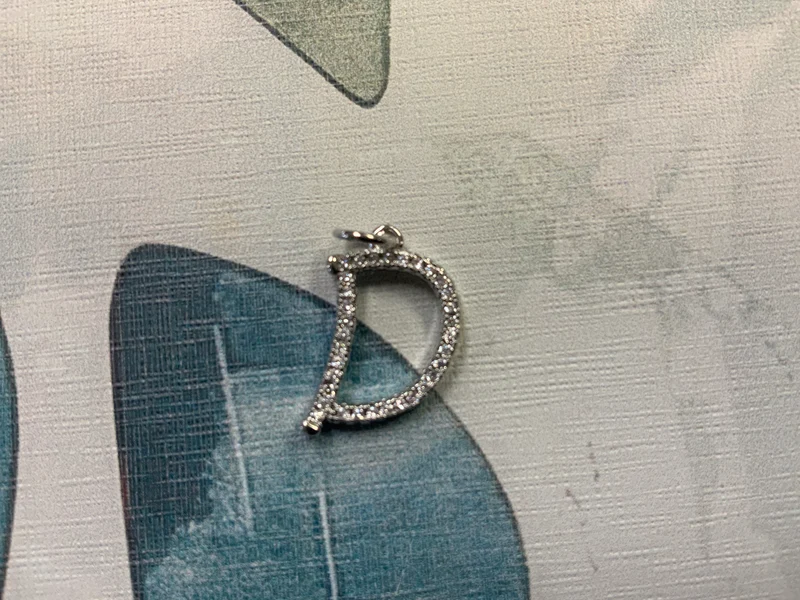 My Girl in LA Gold Initial Charm