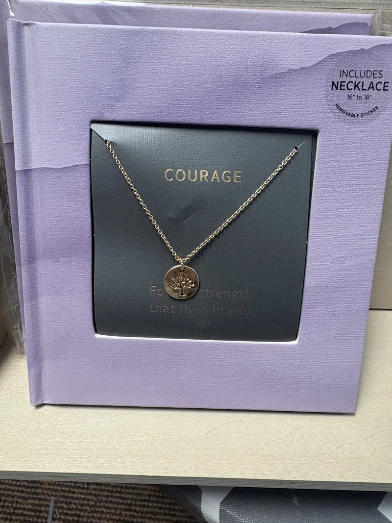 Demdaco Book+Necklace