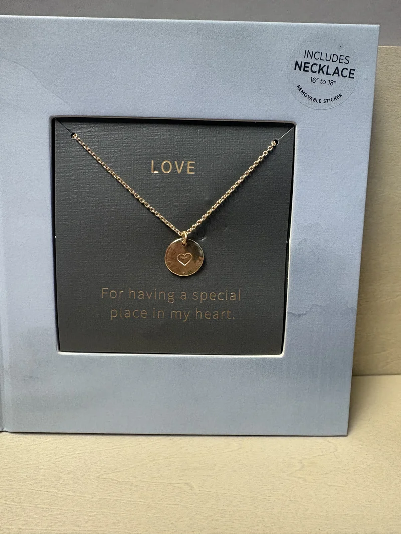 Demdaco Book+Necklace