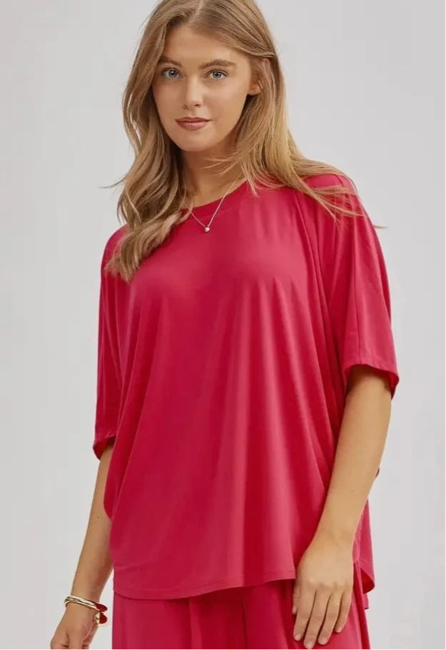 Dear Scarlett Flowy Top in Regular and Plus