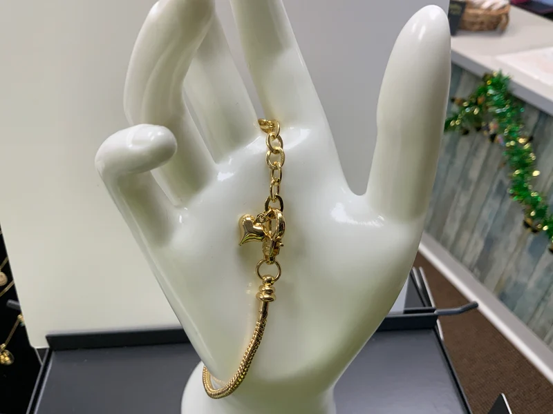 My Girl in LA Gold Charm Bracelet