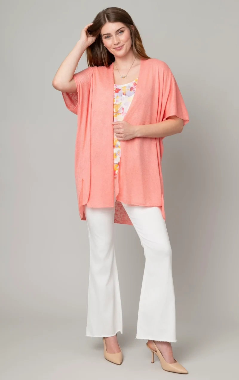 Light Hacci Kimono