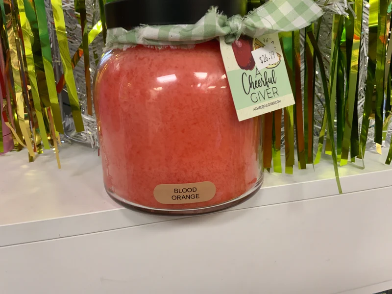 A Cheerful Giver Candles