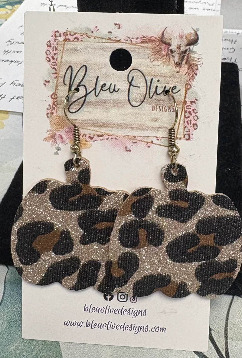 Bleu Olive Fall Earrings