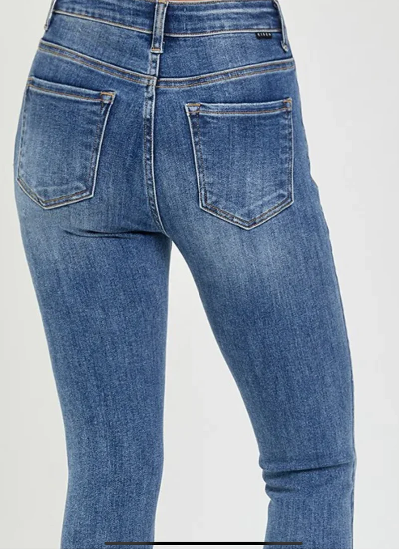 Risen Tummy Control Mid Rise Skinny Ankle