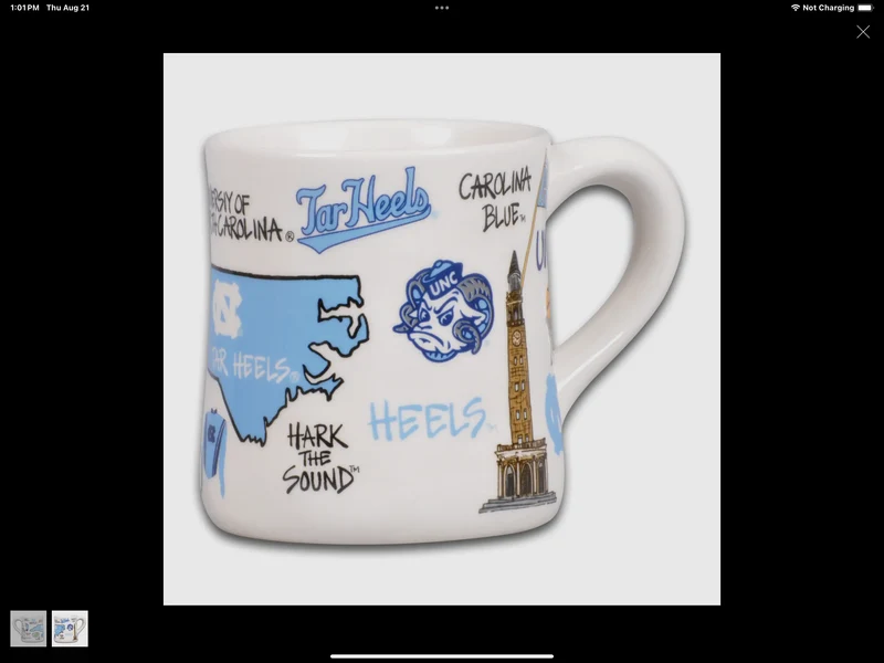 Ceramic College Coffee Mugs