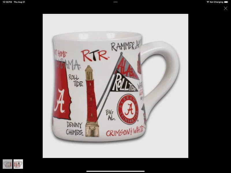 Ceramic College Coffee Mugs