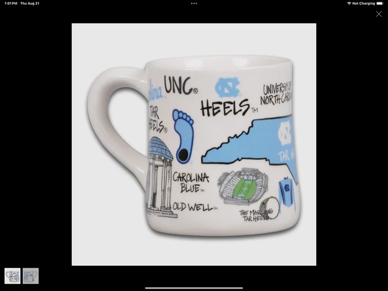 Ceramic College Coffee Mugs